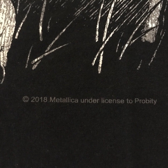 H&M Licensed METALLICA T-Shirts NEW L or XL - Picture 5 of 7